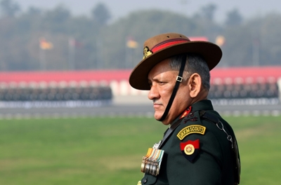 Helicopter crashes with India military chief on board, at least 3 dead