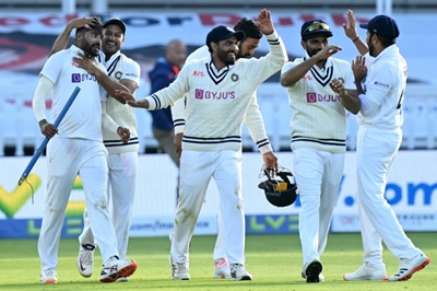 India savours 'fantastic' Lord's victory 