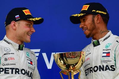 Hamilton still 'split' about team-ordered Russia win 