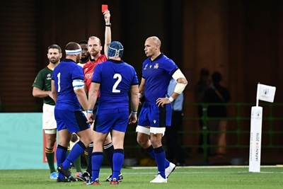 Italy pair banned for tip-tackle at Rugby World Cup