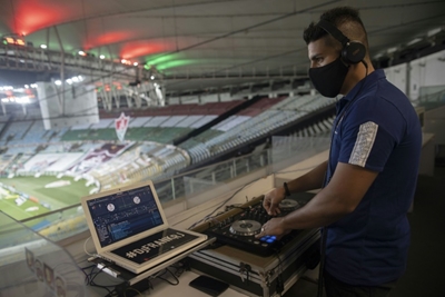 Brazil clubs turn to DJs for atmosphere in empty stadiums