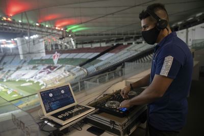 Brazil clubs turn to DJs for atmosphere in empty stadiums