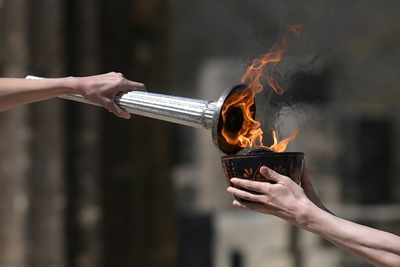 'Heartbreaking': Olympic torch events downscaled over virus