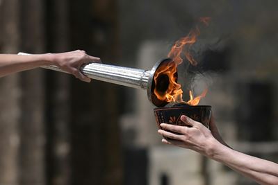 'Heartbreaking': Olympic torch events downscaled over virus