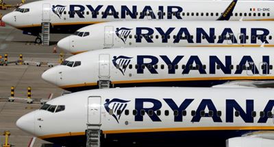 Ryanair loses in EU court over bailouts of rivals