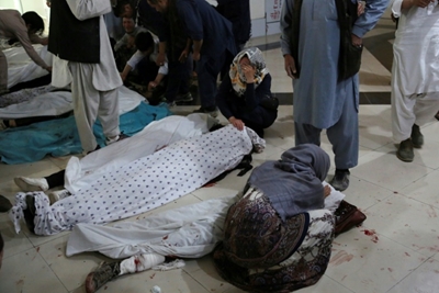 Death toll rises to 50 from blasts near Afghan girls school