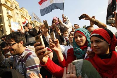 Arab Spring: the first smartphone revolution
