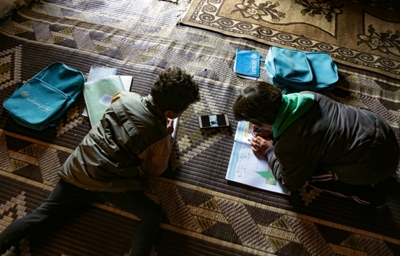 In war-torn Syria, digital learning battles power cuts