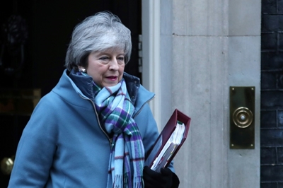 UK's May says she is 'armed with fresh' Brexit mandate