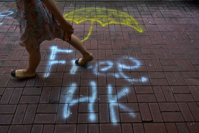 Strife-torn Hong Kong braces for China anniversary day violence