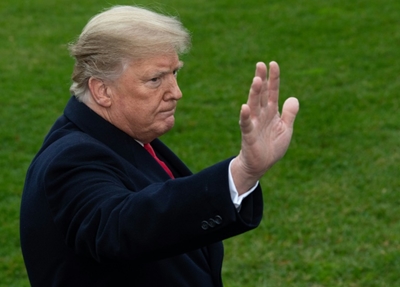 Trump says doesn't believe own government's climate warning