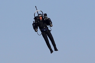 'Only in LA': pilots report man flying jet pack near airport