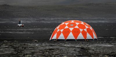 NASA descends on Icelandic lava field to prepare for Mars