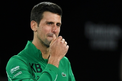 Tearful Djokovic pays tribute to 'mentor, friend' Kobe Bryant