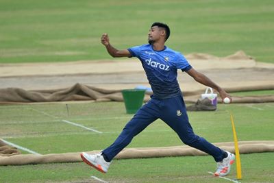 Bangladesh's Mustafizur doubtful for first Zimbabwe ODI