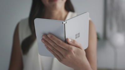 Microsoft back in phone business with folding Android device