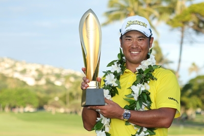 Matsuyama rallies for dramatic playoff victory at Sony Open