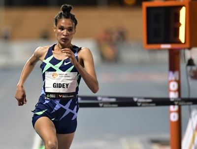 Ethiopia's world record-breaking Gidey in running for athlete of year