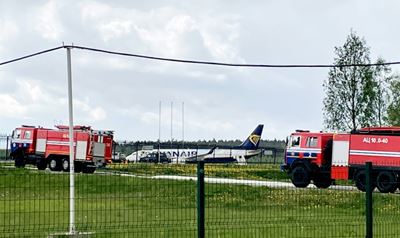 Belarus diverts flight with opposition activist aboard