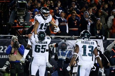 Eagles edge Bears, Chargers oust Ravens in NFL playoff thrillers