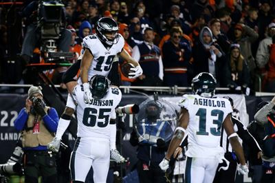 Eagles edge Bears, Chargers oust Ravens in NFL playoff thrillers