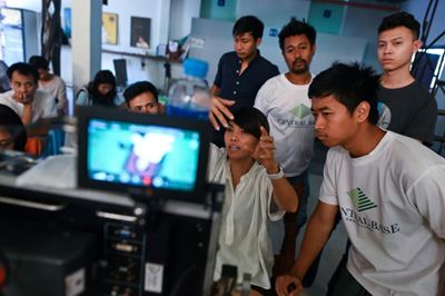 New Myanmar filmmakers shoot to rekindle golden years