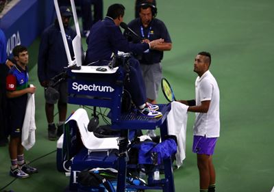 Kyrgios cruises to early morning US Open triumph