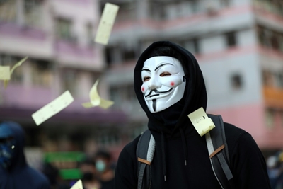 Hong Kong government mulls face mask ban at protests: reports