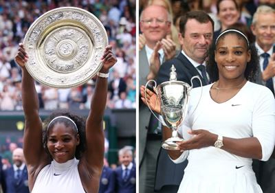 Serena Williams's seven Wimbledon titles