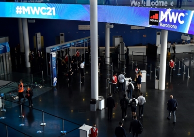 Mobile congress opens Spain with tight virus rules