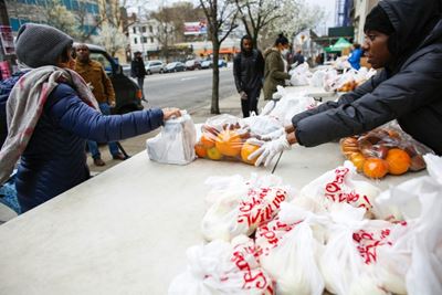 Demand explodes for New York food banks