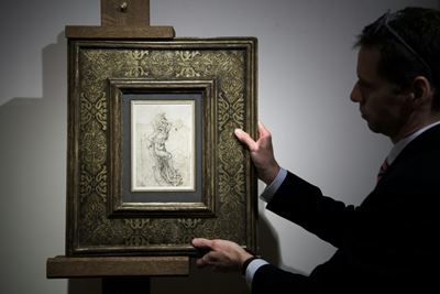 Sale of rare Leonardo drawing triggers legal battle in France