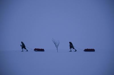 French adventurers train for Arctic exploit