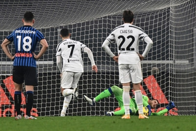 Inter close gap on leaders AC Milan, Ronaldo penalty miss stalls Juve