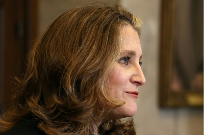 Trudeau names Canada's first female finance minister