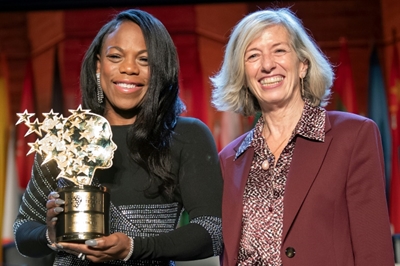 American wins Global Teacher Prize for work with immigrants