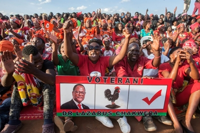 Malawi votes in closely watched presidential re-run