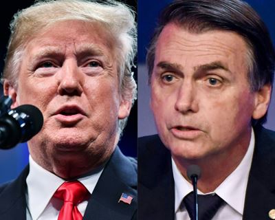 Trump praises Brazil's 'Donald Trump' leader
