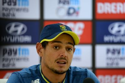 South Africa impressed with Pakistan security, says skipper de Kock