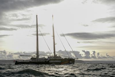 Polish guards board Greenpeace's Rainbow Warrior in coal clash