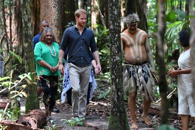 Prince Harry goes solo on royal tour as pregnant Meghan rests