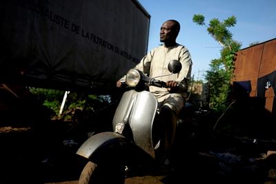 In Mali, love for Italy's vintage scooter is timeless