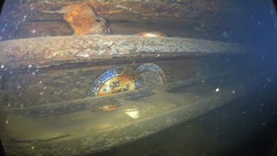 HMS Terror shipwreck offers up secrets of lost Arctic expedition