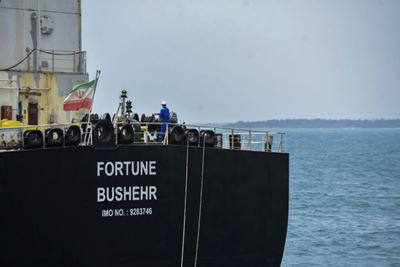 First Iranian oil tanker docks in Venezuela