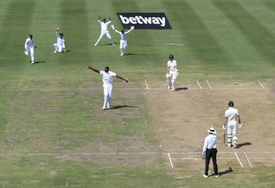 England's lowest Test innings totals against the West Indies