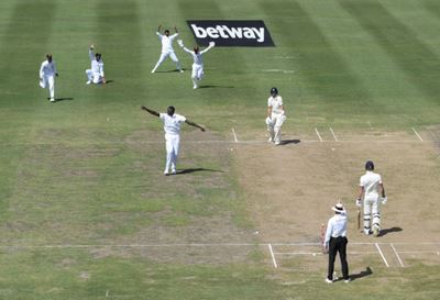 England's lowest Test innings totals against the West Indies