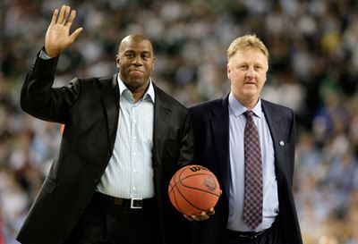 Johnson and Bird to get joint NBA lifetime honour