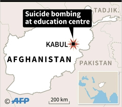 At least 25 killed in Kabul suicide attack