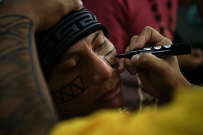 Brazil indigenous rap group's rhymes of resistance
