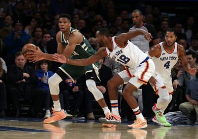 NBA champion Bucks hold off Knicks, Nets work over Magic in Orlando